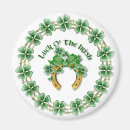 Recherche de shamrocks magnets Chanceux
