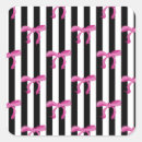 Recherche de bande rose autocollants Noir et blanc