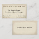 Recherche de orthophoniste cartes visite Orthologue