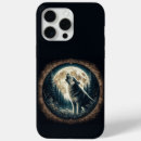 Recherche de loup et lune iphone coques Animal