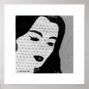 Recherche de graphique noir et blanc art Décoratif