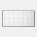 Recherche de nombres tapis souris Typographie