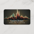 Recherche de ondes sonores cartes visite Professionnel