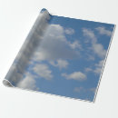 Recherche de nuages blancs papier cadeau Ciel