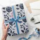 Recherche de bleu et argent papier cadeau Moderne