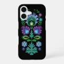Recherche de fleurs bleu clair iphone coques Coloré