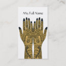 Recherche de mehndi cartes visite Tatouage