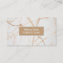 Zoek naar marmeren textuur visitekaartjes Interieurontwerper