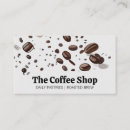 Recherche de café restaurant cartes visite Barista