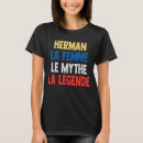 Recherche de herman tshirts Pour