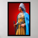 Recherche de coiffe indienne posters Chef