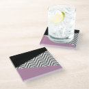 Recherche de zigzag gris dessous de verres Motif géométrique