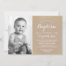 Zoek naar white gold baptism uitnodigingen Modern