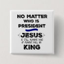 Zoek naar koning buttons Geloof