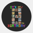 Recherche de 8ème anniversaire autocollants Drôle