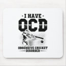 Recherche de cricket tapis souris Joueur de cricket