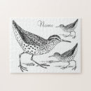Recherche de bécasseau puzzles Faune