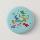 Zoek naar dinosaurussen buttons Velociraptor
