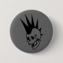 Zoek naar schedel buttons Grunge