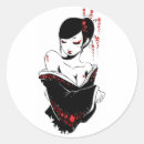 Recherche de geisha autocollants Asie