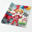 Recherche de voiture de course vintage papier cadeau Racer
