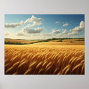 Recherche de champs de blé posters Paysage rural