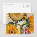 Recherche de dessin tournesol cartes postales Tournesols