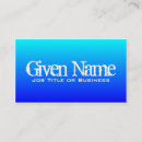 Zoek naar kleurrijke visitekaartjes Blauw