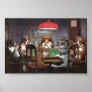 Recherche de poker posters Chiens jouant au poker