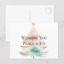 Recherche de arbre de noël rose cartes postales Pour elle