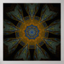 Recherche de mystique posters Mandala