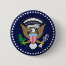 Zoek naar presidentieel buttons Amerikaans