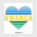 Recherche de vallée voiture autocollants Rwandais