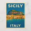 Recherche de sicile italie cartes postales Méditerranéen