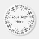 Recherche de cadre rond magnets Feuille