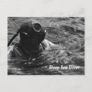 Recherche de mer profonde cartes postales Plongée