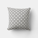 Recherche de pois gris et blanc coussins Pour tous