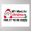 Zoek naar anti kerstmis posters Bah humbug