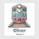 Recherche de voie de train autocollants Locomotive