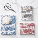 Zoek naar frans cadeaupapier Toile de jouy