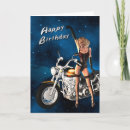 Recherche de moto anniversaire cartes Cycliste