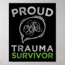 Recherche de trauma posters Sensibilisation