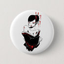 Recherche de geisha badges Noir