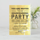 Zoek naar club party invitations Goud