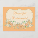 Recherche de ménagerie cartes postales Bridesmaid