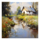 Zoek naar impressionisme landschap posters Groen