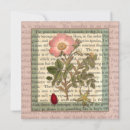 Recherche de vieille mode invitations Rose