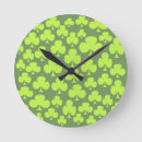 Recherche de st patrick horloges Shamrock