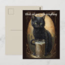 Zoek naar zwarte katten briefkaarten Retro