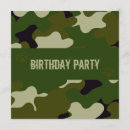 Zoek naar camo uitnodigingen Zwart